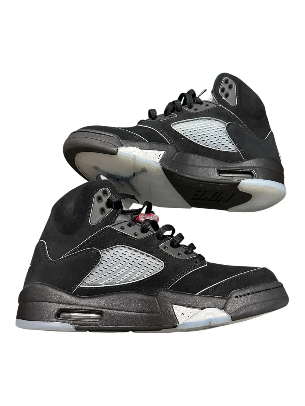 Sz 9- Air Jordan 5 Retro OG Black Metallic Reimagined - NEW WITH BOX.